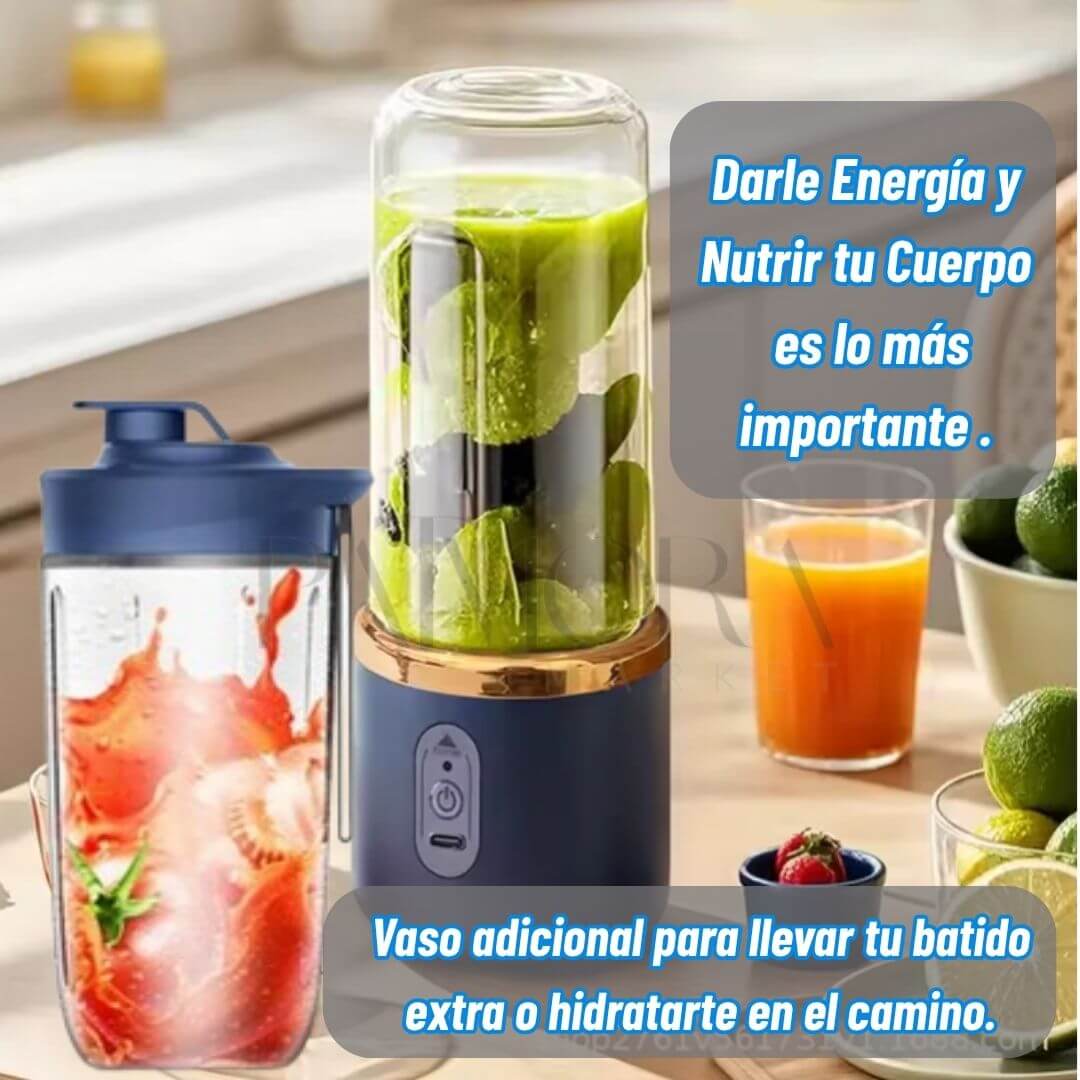 Combo Fitness 5 en 1: Morral + Vaso Licuadora Portátil + Toallas Frías