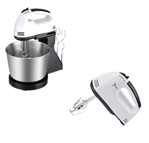 Combo Batidora 2L/250W + Moldes Antiadherentes set 3 + gramera tazón digital