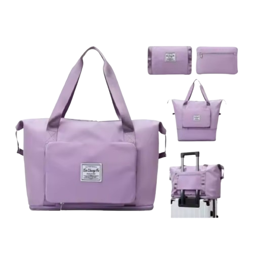 Kit Bolso para Viaje y Estudio: Morral, Bolso Deportivo, 6 Bolsas organizadoras.
