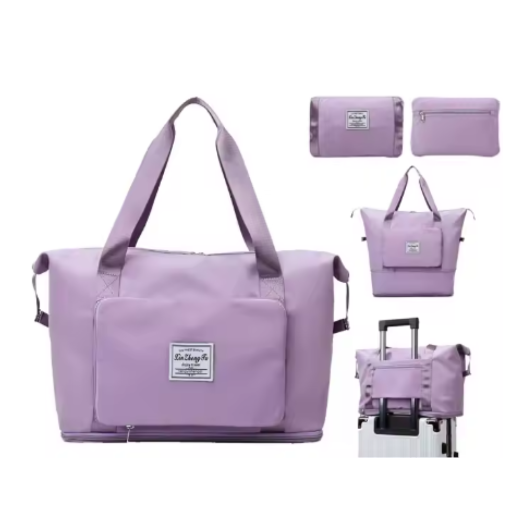 Kit Bolso Viajero: Morral, Bolso Deportivo, Bolsas Organizadoras x 8