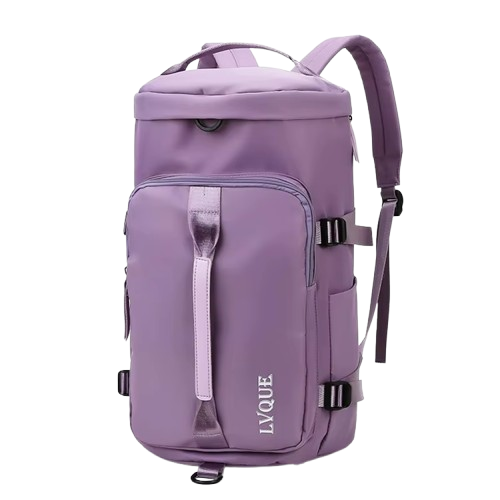 Kit Bolso Viajero: Morral, Bolso Deportivo, Bolsas Organizadoras x 8