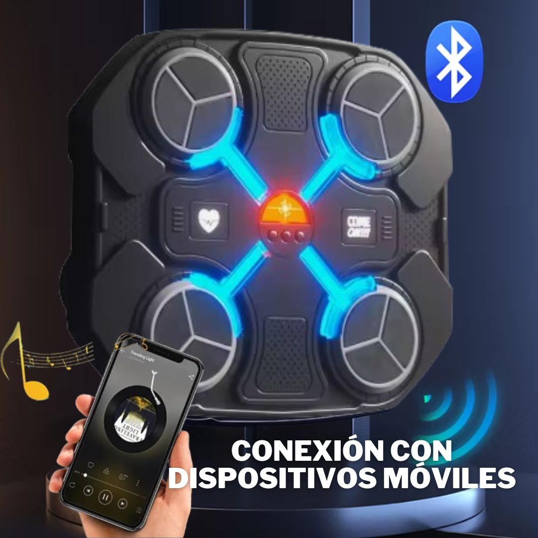 Tablero de Boxeo Musical Inteligente + Guantes