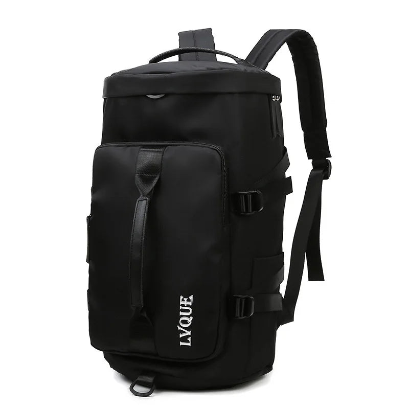 Kit Bolso Viajero: Morral, Bolso Deportivo, Bolsas Organizadoras x 8