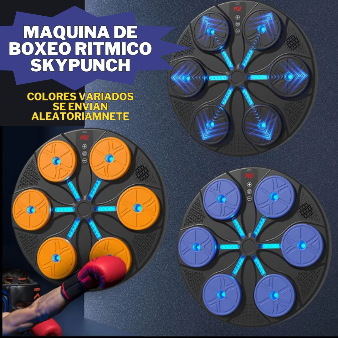 Máquina de Boxeo Rítmico SkyPunch + OBSEQUIO Guantes